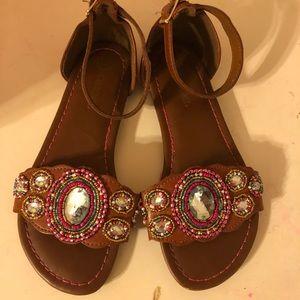 Beautiful jeweled Sandals